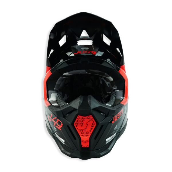 JUST1 J40 Shooter Camo Orange Black - Image 2